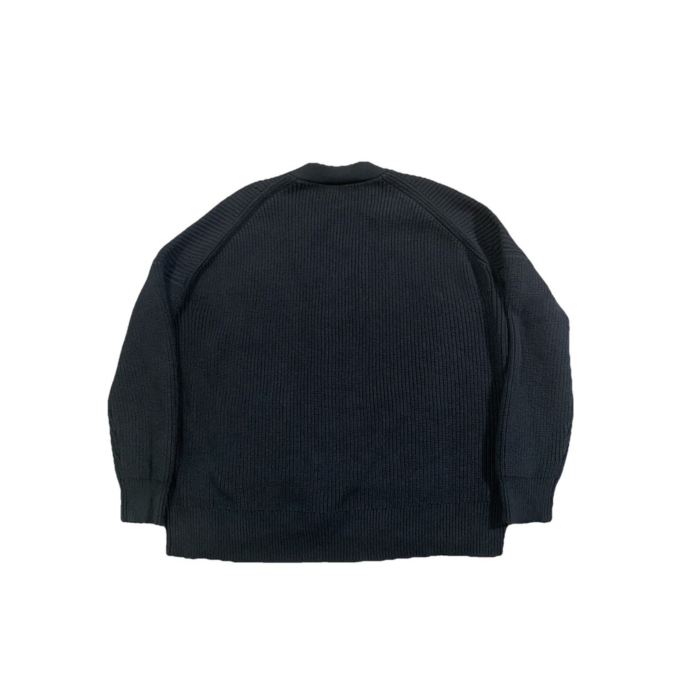 J.Crew Cardigan Sweater Women S Black Button Front V-Neck Cashmere Blend Preppy - Picture 3 of 13